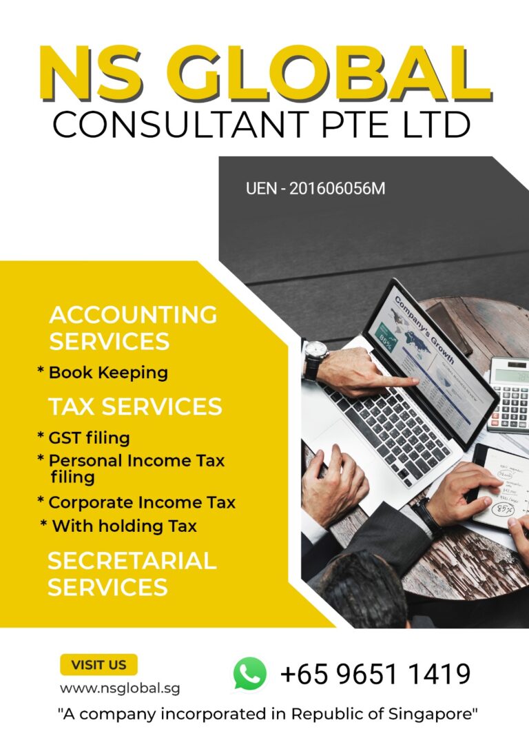 Flyer for Accounting Services