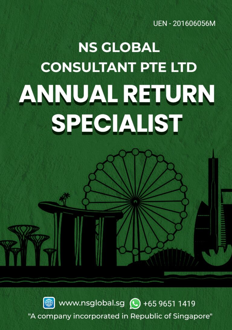 Flyer for Annual Return Specialist services